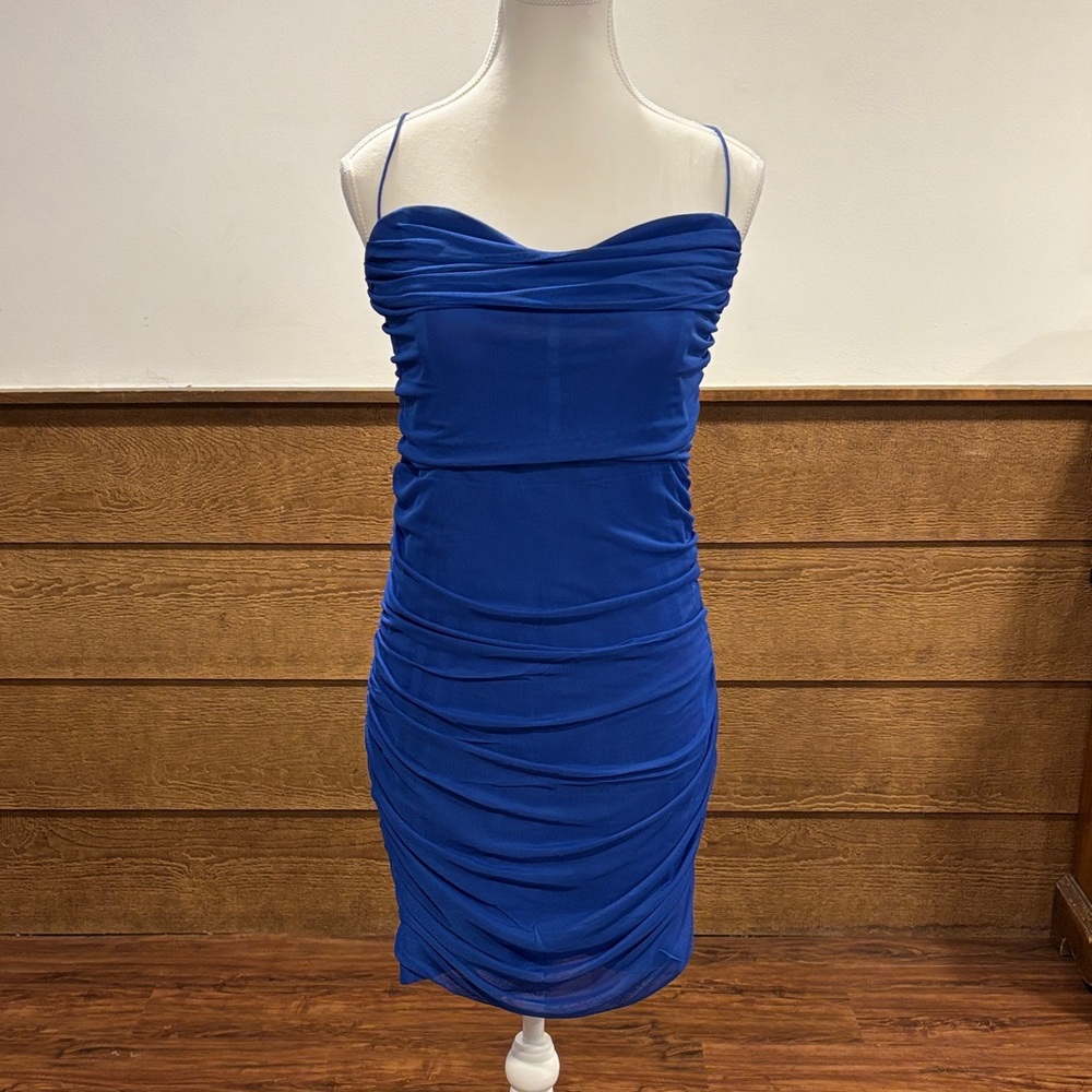 Princess Polly Royal Blue Mini Dress